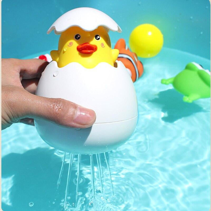 Bath Toy Eggs with Water Spraying Animals for Toddlers - view 2
