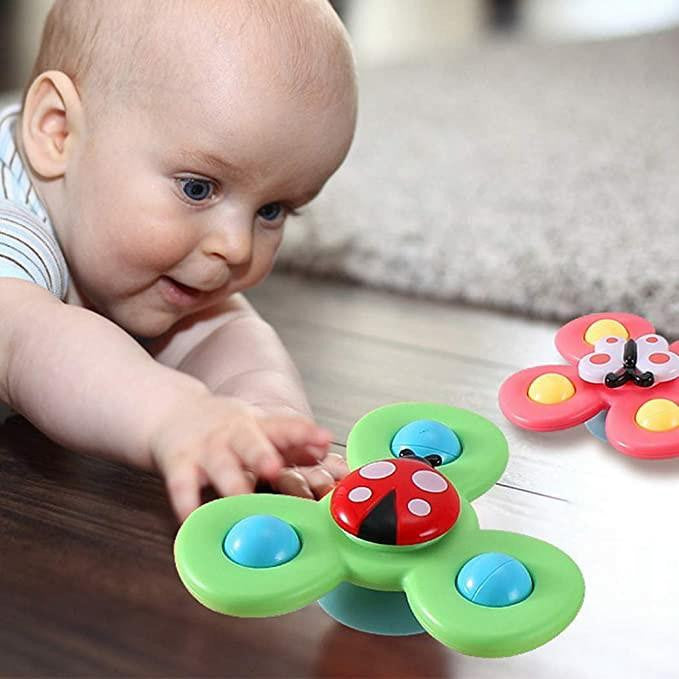 Suction Spinner Toy with Animal Designs for Babies - view 10