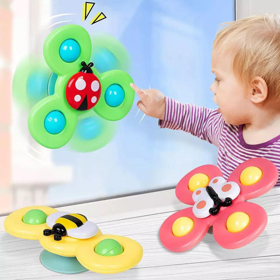 Suction Spinner Toy with Animal Designs for Babies - view 2