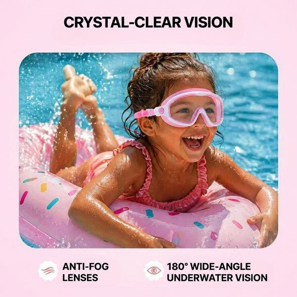 Kids Swim Goggles with Wide-Angle Vision and Anti-Fog Coating - view 10