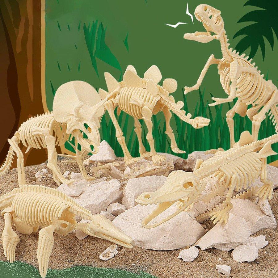 Dinosaur Excavation Kit with Fossil Dig Tools - view 9