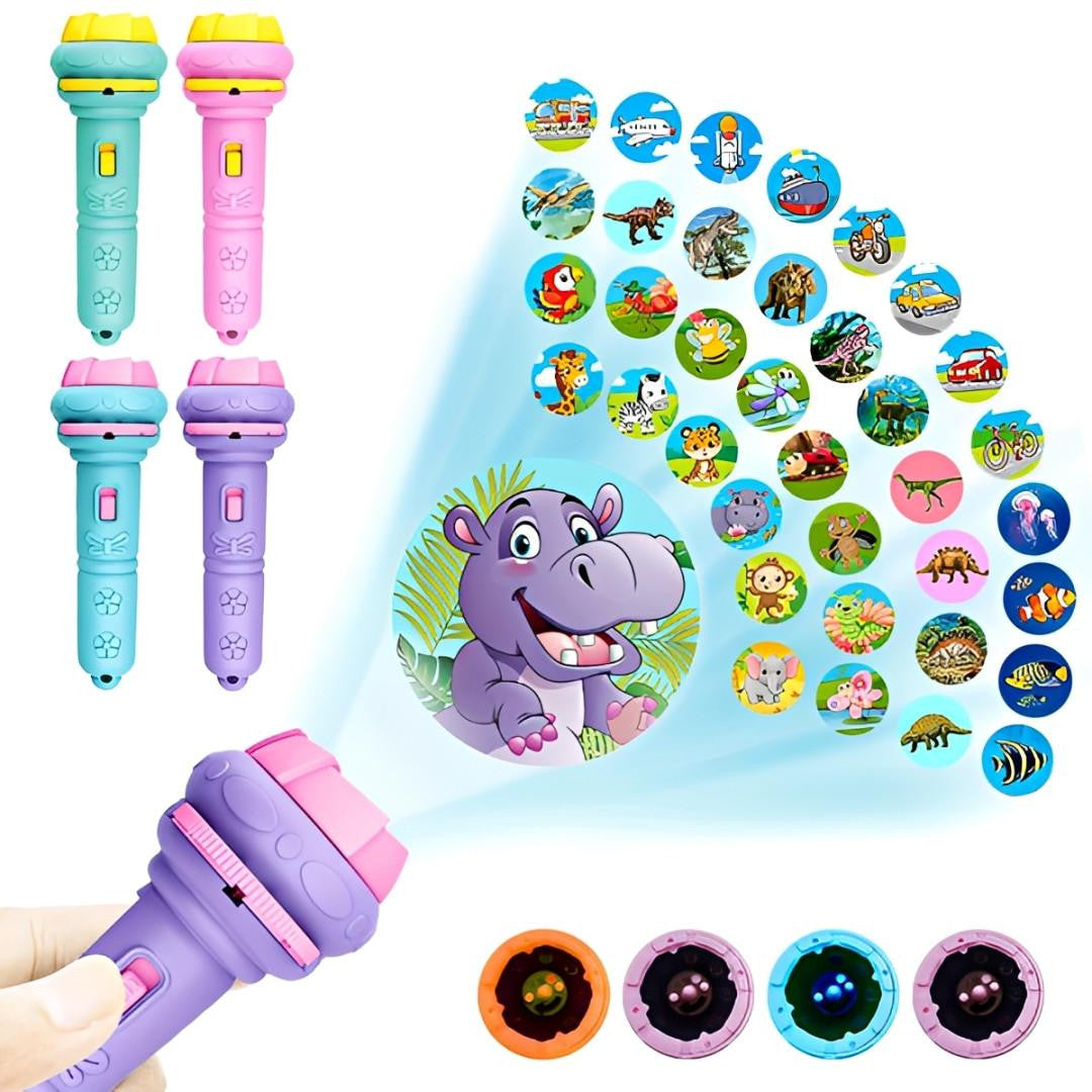 Projector Flashlight for Kids with Animal Slides - view 8