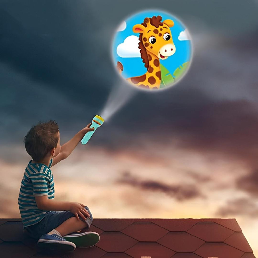 Projector Flashlight for Kids with Animal Slides - view 6