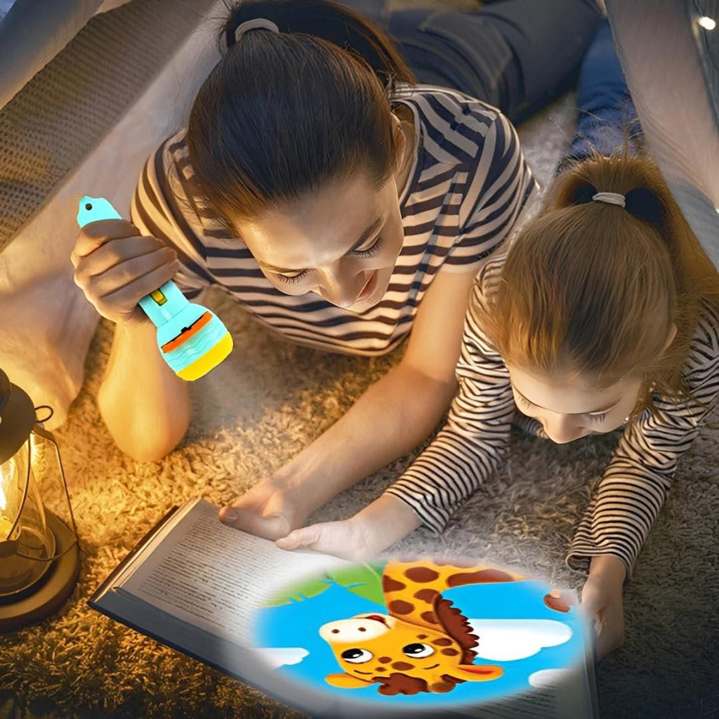 Projector Flashlight for Kids with Animal Slides - view 3