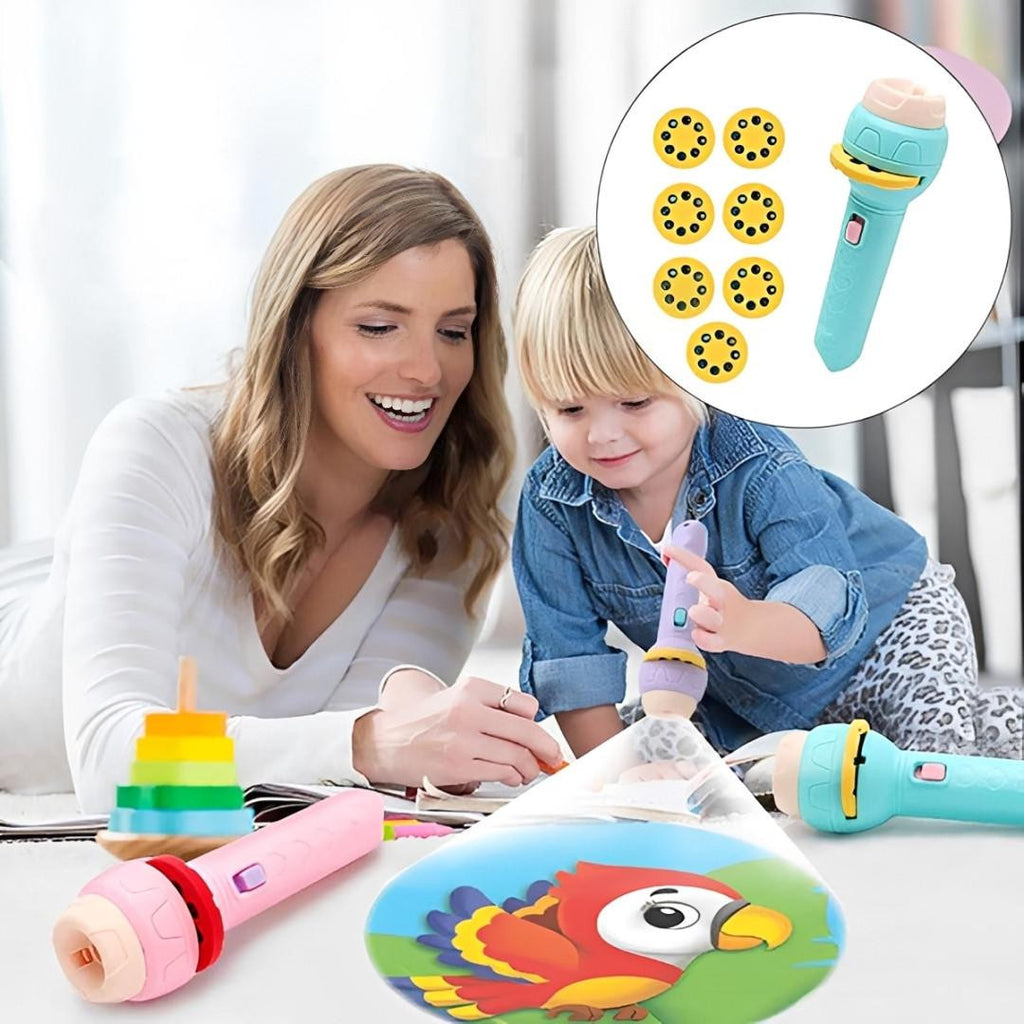 Projector Flashlight for Kids with Animal Slides - view 4