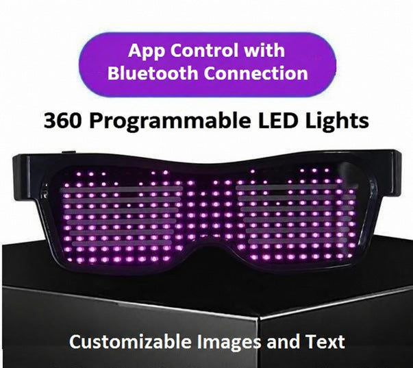 LED Party Glasses with Customizable Light Patterns - view 7