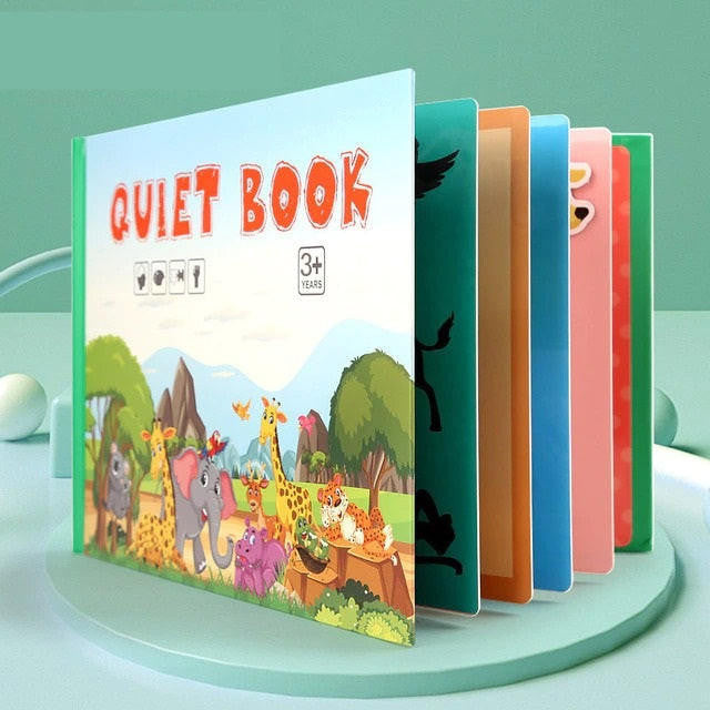 Activity Book Toddlers with Reusable Stickers and Themes - view 10