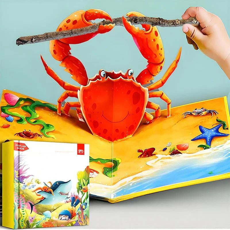 3D Pop-Up Book with Animals for Children - view 2