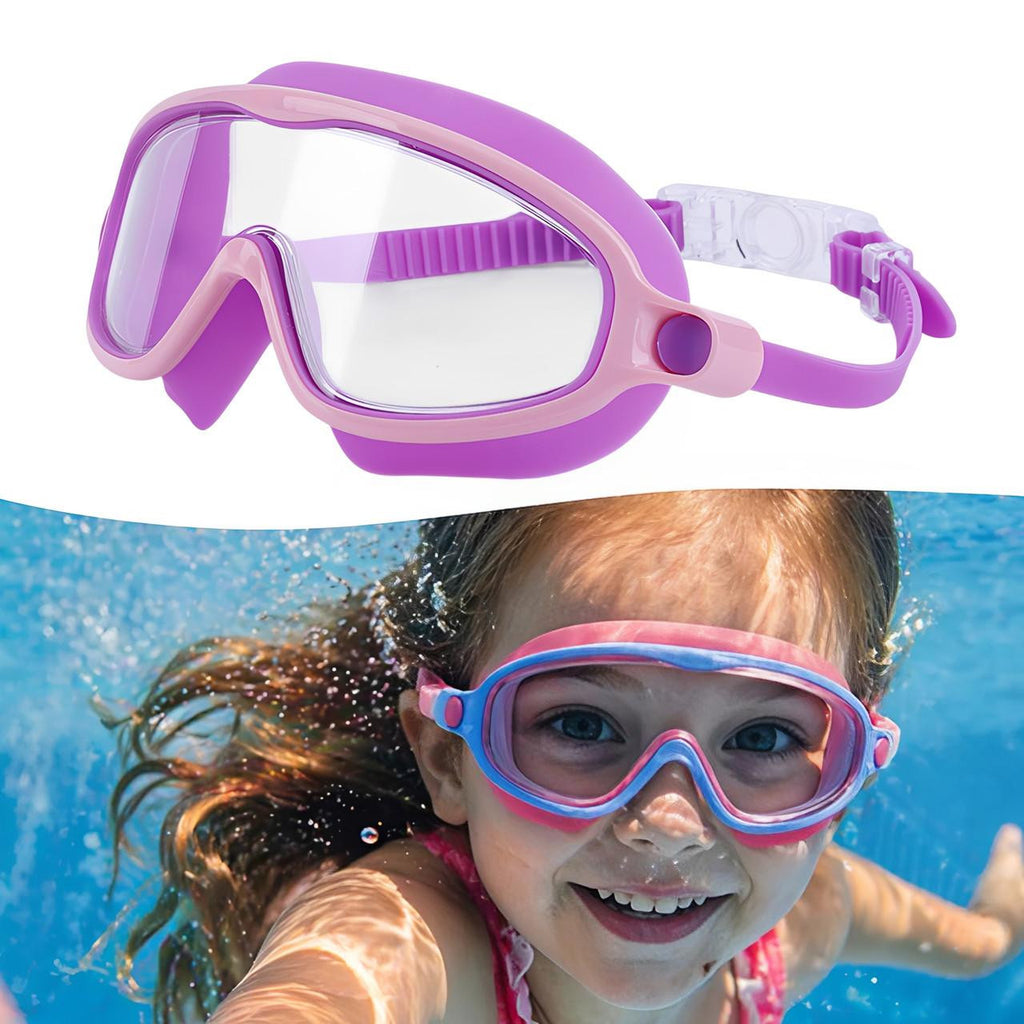 Kids Swim Goggles with Wide-Angle Vision and Anti-Fog Coating - view 7