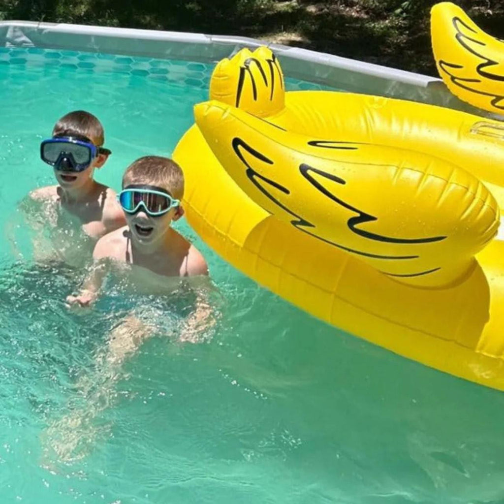Kids Swim Goggles with Clip-On Nose Bridge and Anti-Fog - view 10