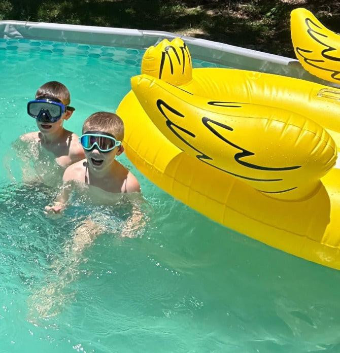 Swim Goggles Kids with Nose Clip and Ear Plugs Set - view 4