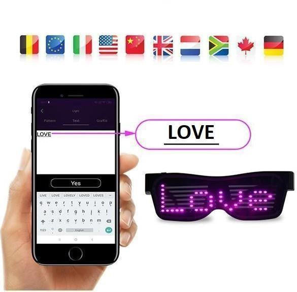 LED Party Glasses with Customizable Light Patterns - view 9