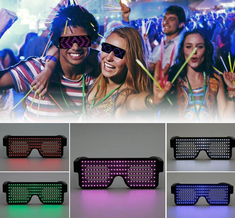 LED Party Glasses with Customizable Light Patterns - view 2