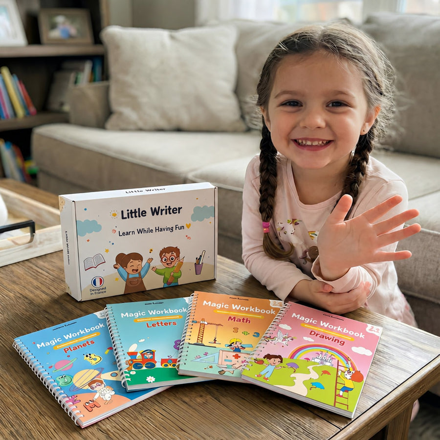 Magic Writing Notebook Set with Reusable Pages for Kids - view 3