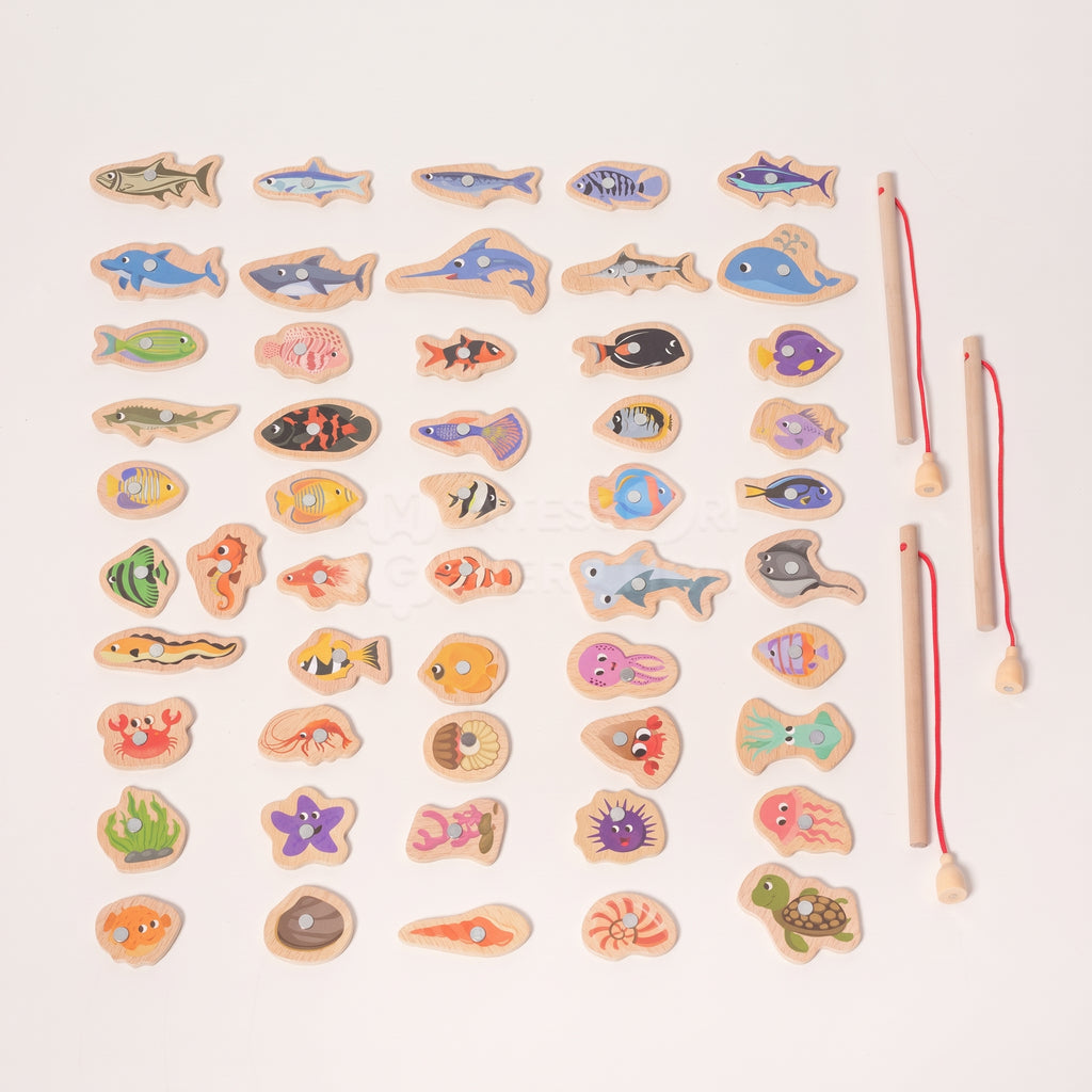 Montessori Fishing Game