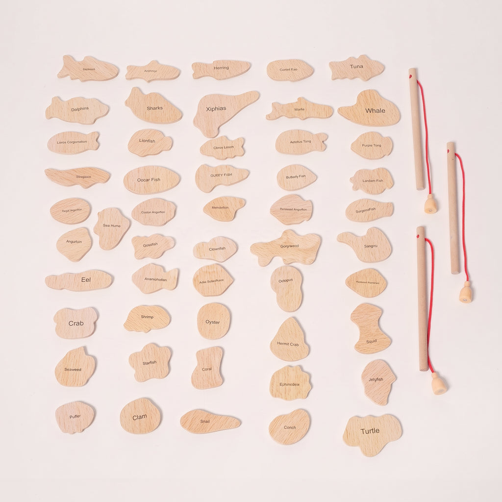 Montessori Fishing Game