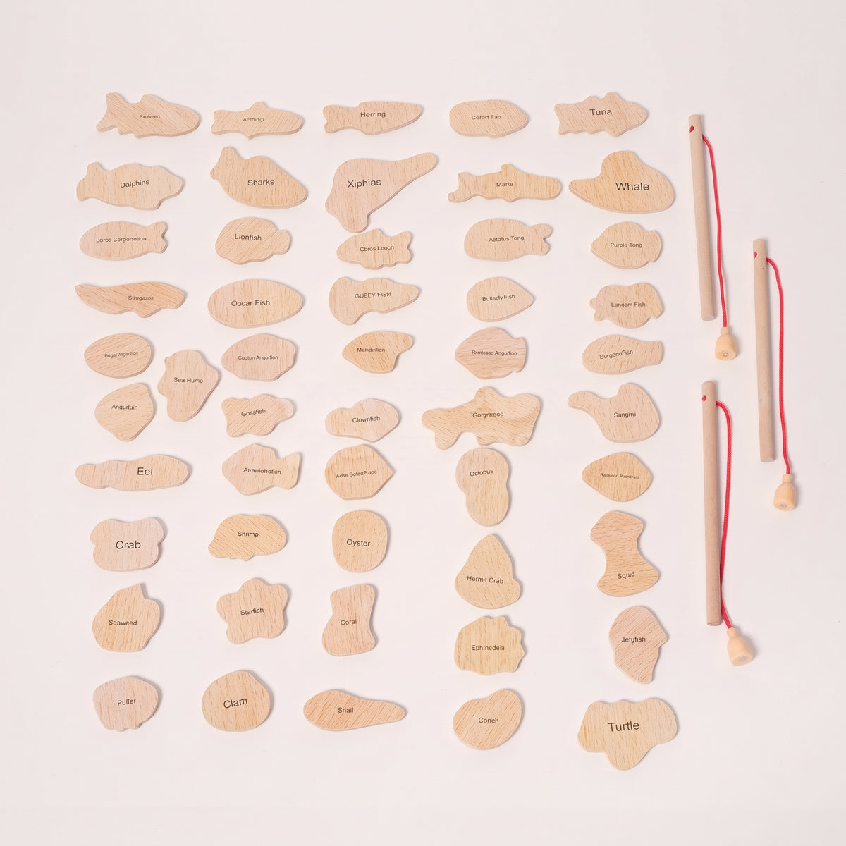 Montessori Fishing Game