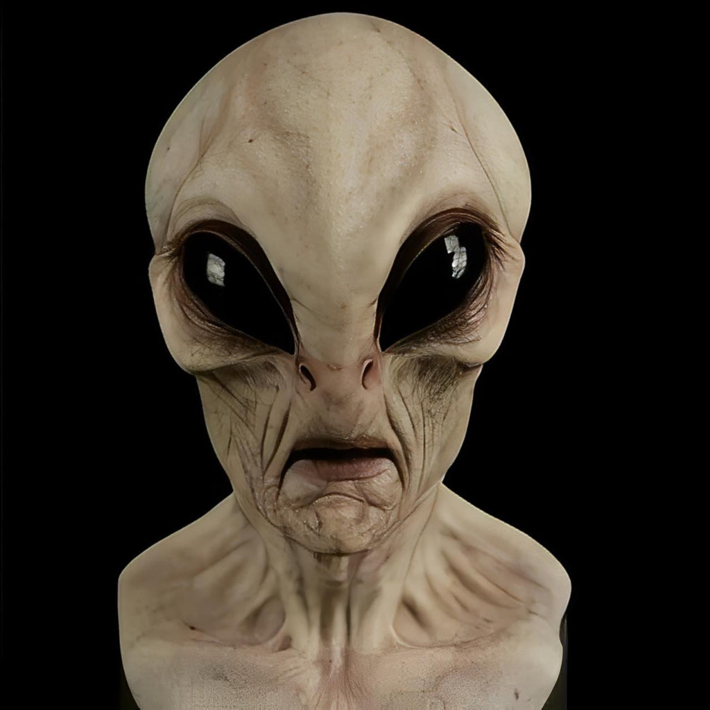 Alien Mask Realistic Full Head Silicone Costume - view 4