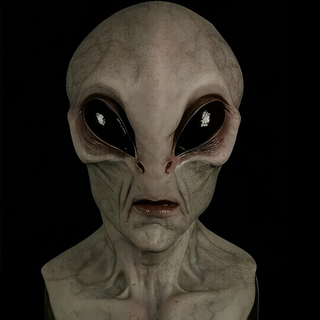 Alien Mask Realistic Full Head Silicone Costume - view 7