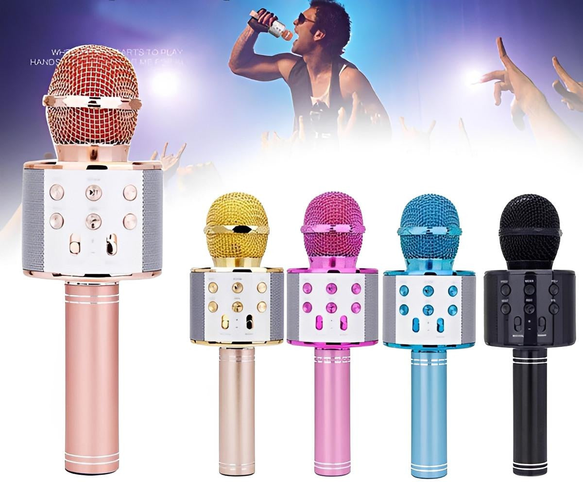 Wireless Karaoke Microphone with Bluetooth Speaker - view 3