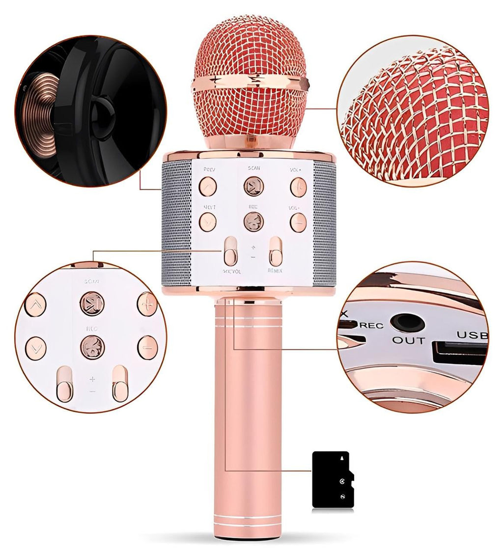 Wireless Karaoke Microphone with Bluetooth Speaker - view 7