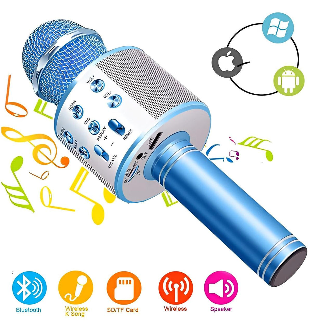 Wireless Karaoke Microphone with Bluetooth Speaker - view 5