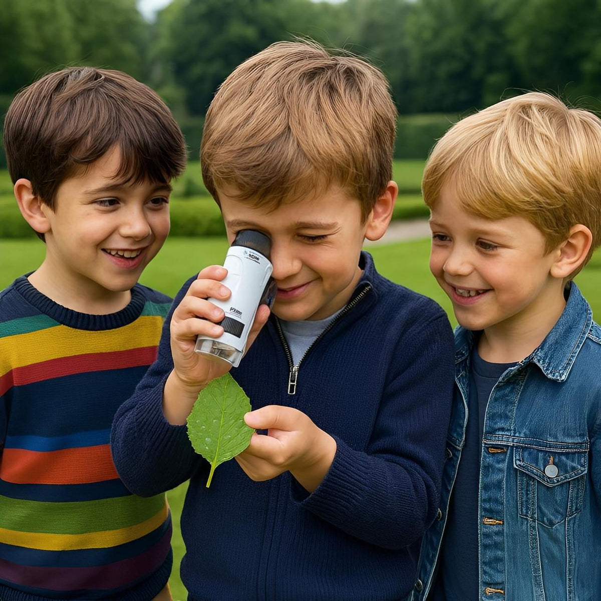 Pocket Microscope for Kids with LED and Zoom 120x - view 6
