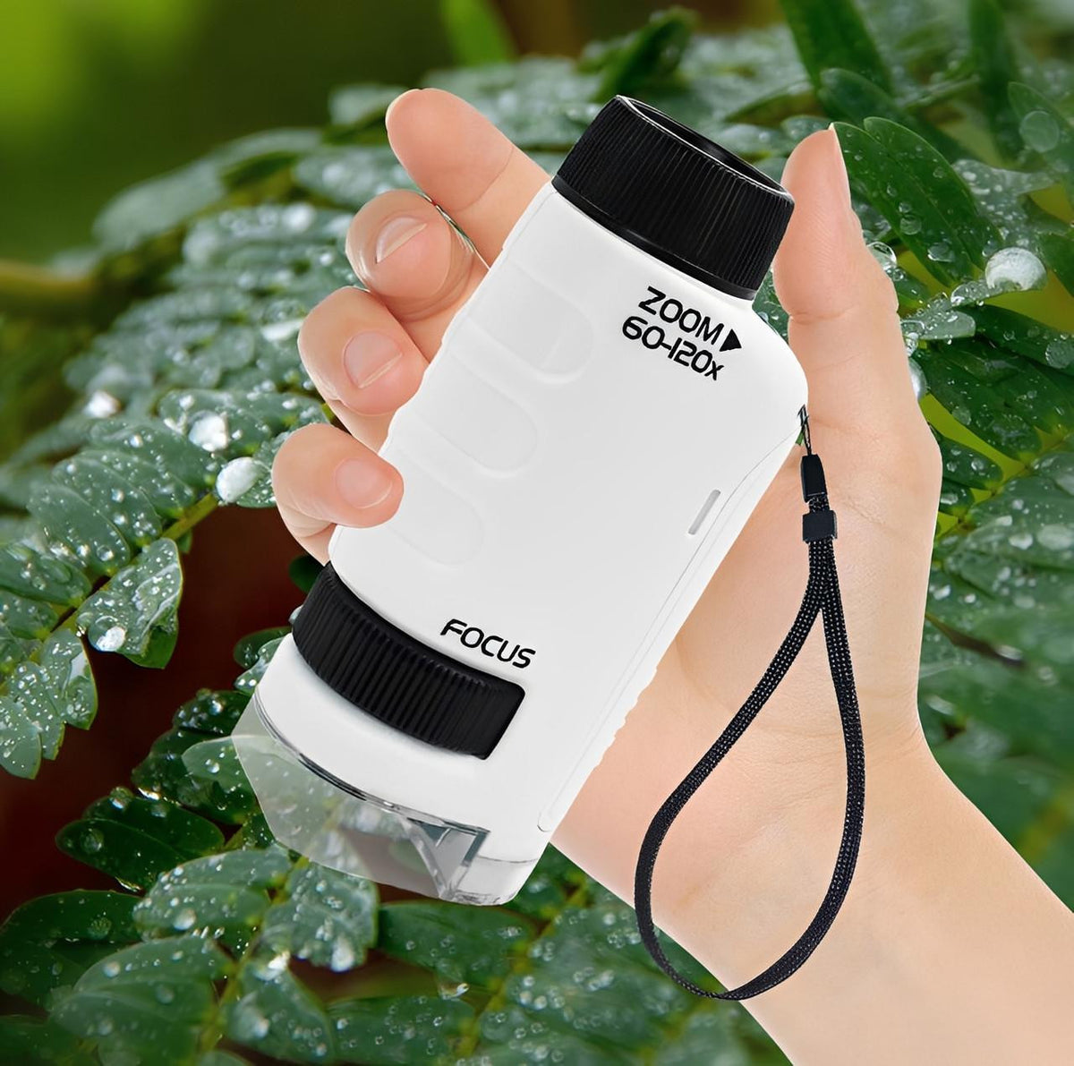 Pocket Microscope for Kids with LED and Zoom 120x - view 9