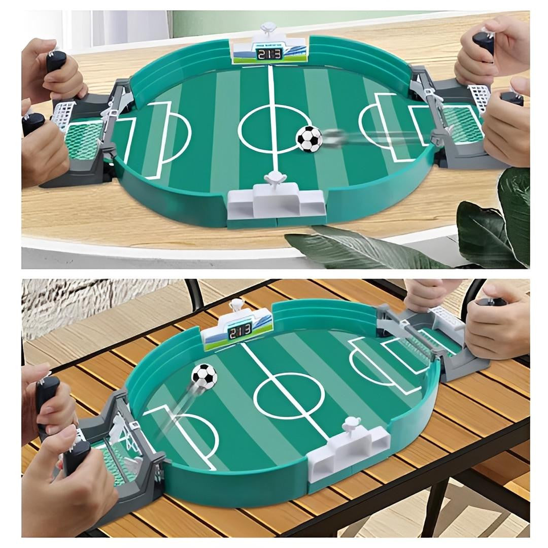 Tabletop Soccer Game, Compact Two-Player Football Arena - view 7