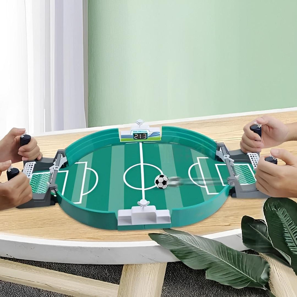 Tabletop Soccer Game, Compact Two-Player Football Arena - view 3