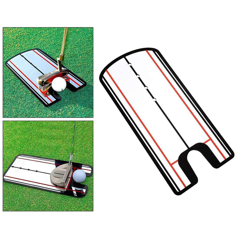 Golf Putting Mirror with Alignment Lines - view 2