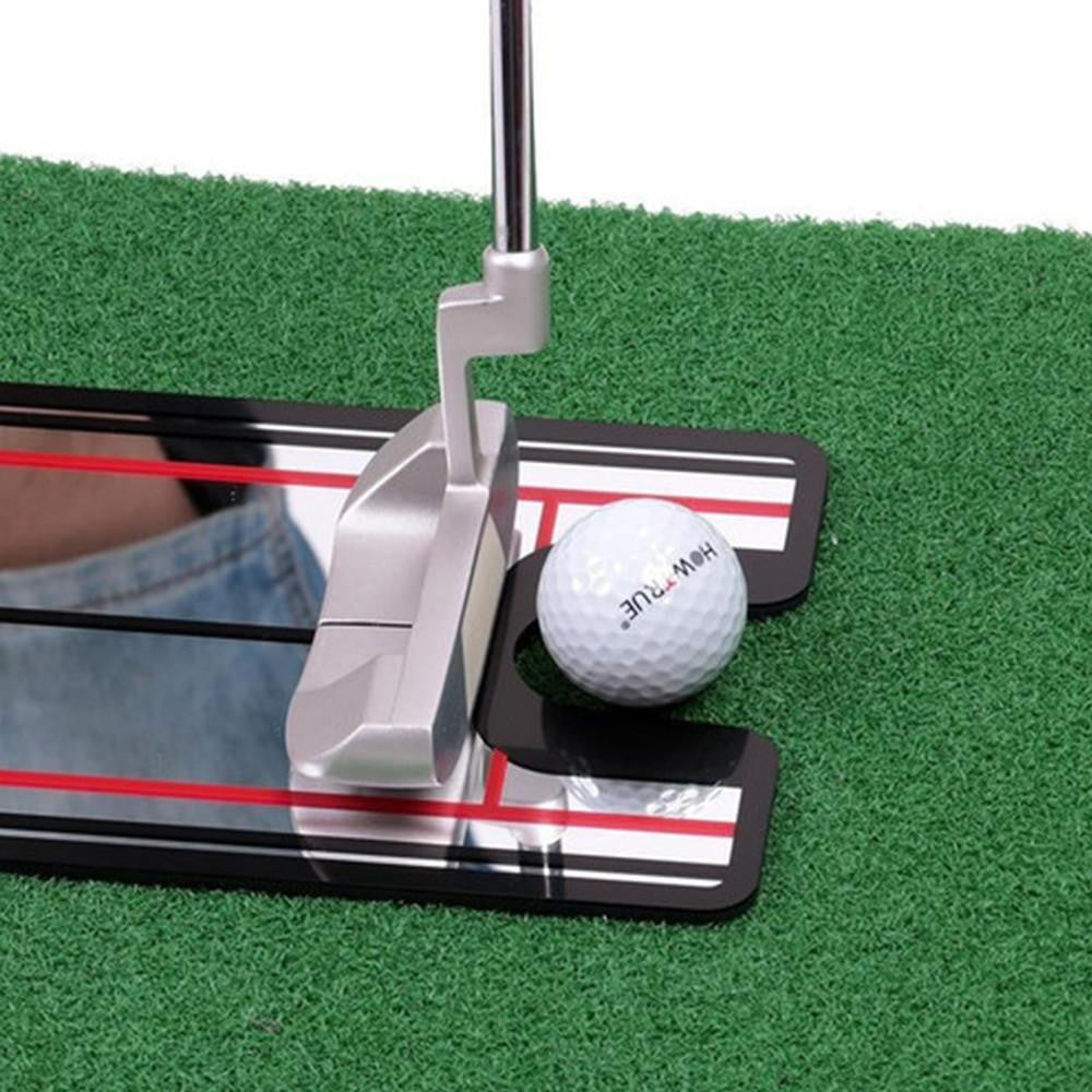 Golf Putting Mirror with Alignment Lines