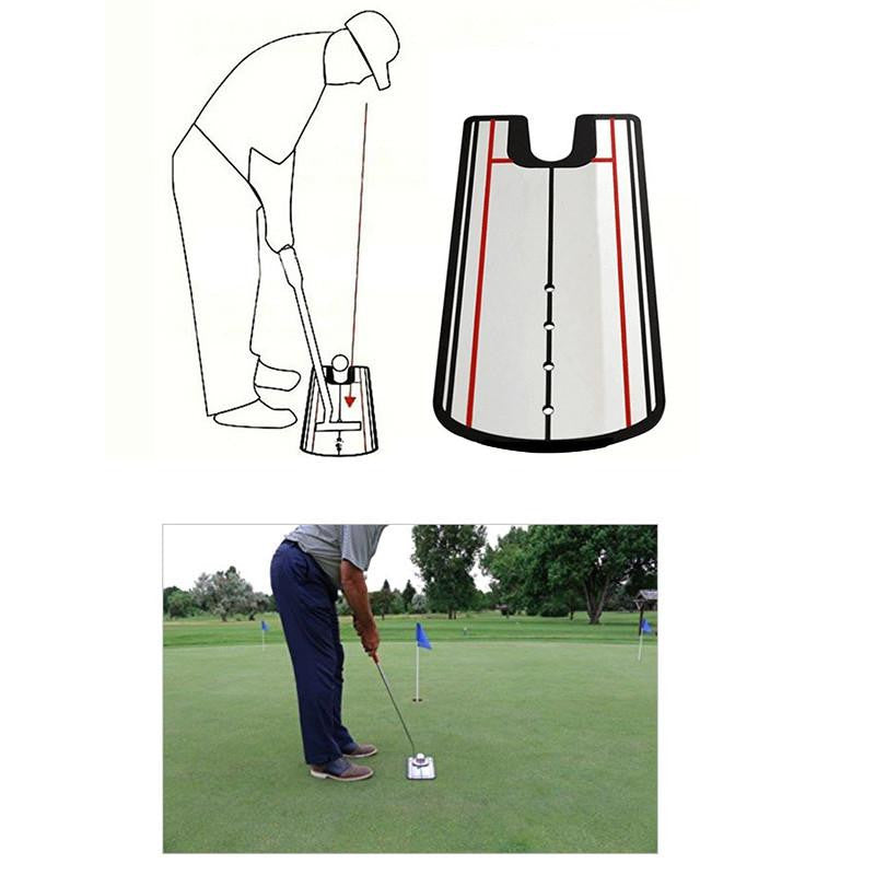 Golf Putting Mirror with Alignment Lines - view 4