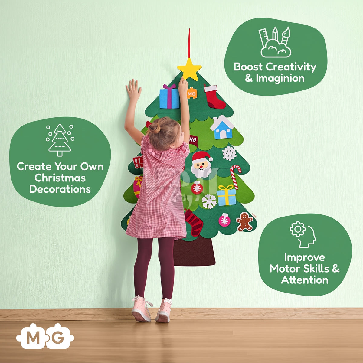 Montessori Christmas Tree
