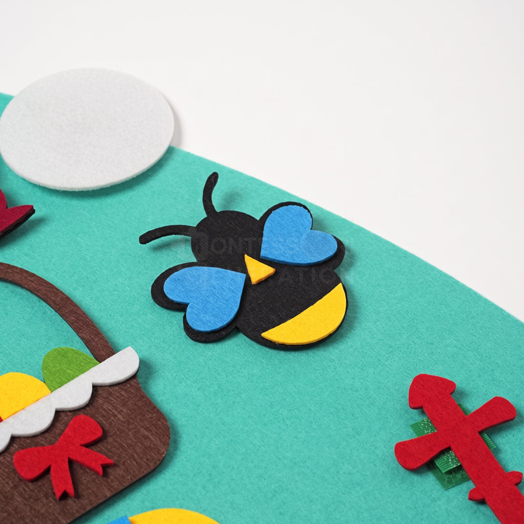 Montessori Felt Bunny