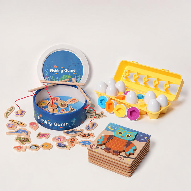 Montessori Fishing Game Bundle