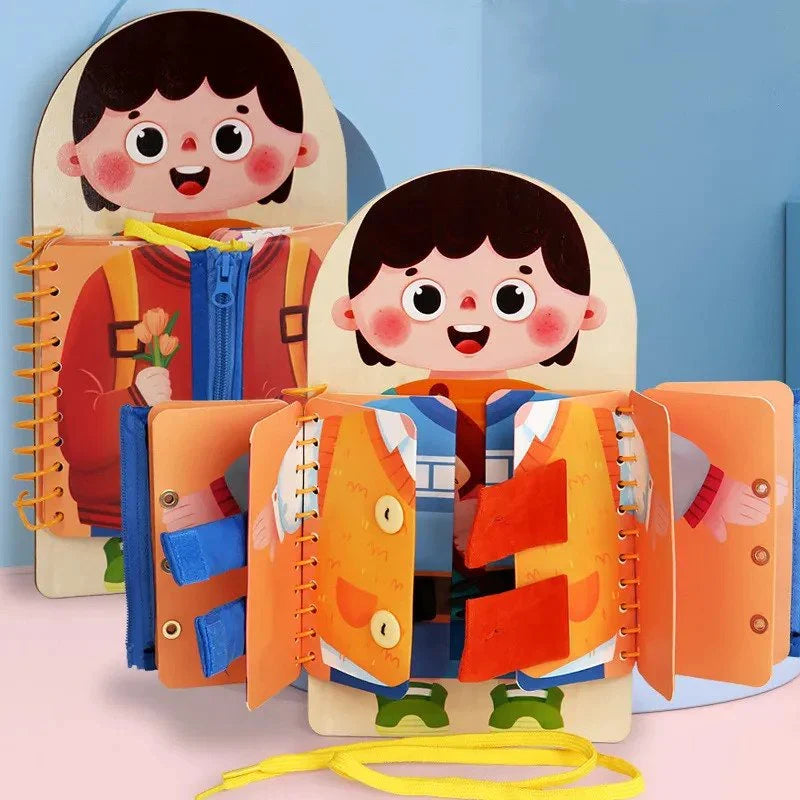 Montessori Dress-Up Busy Board