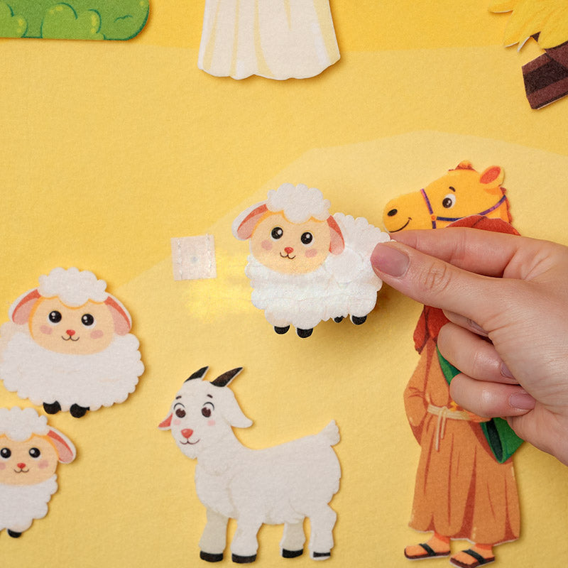 Montessori Nativity Wallboard