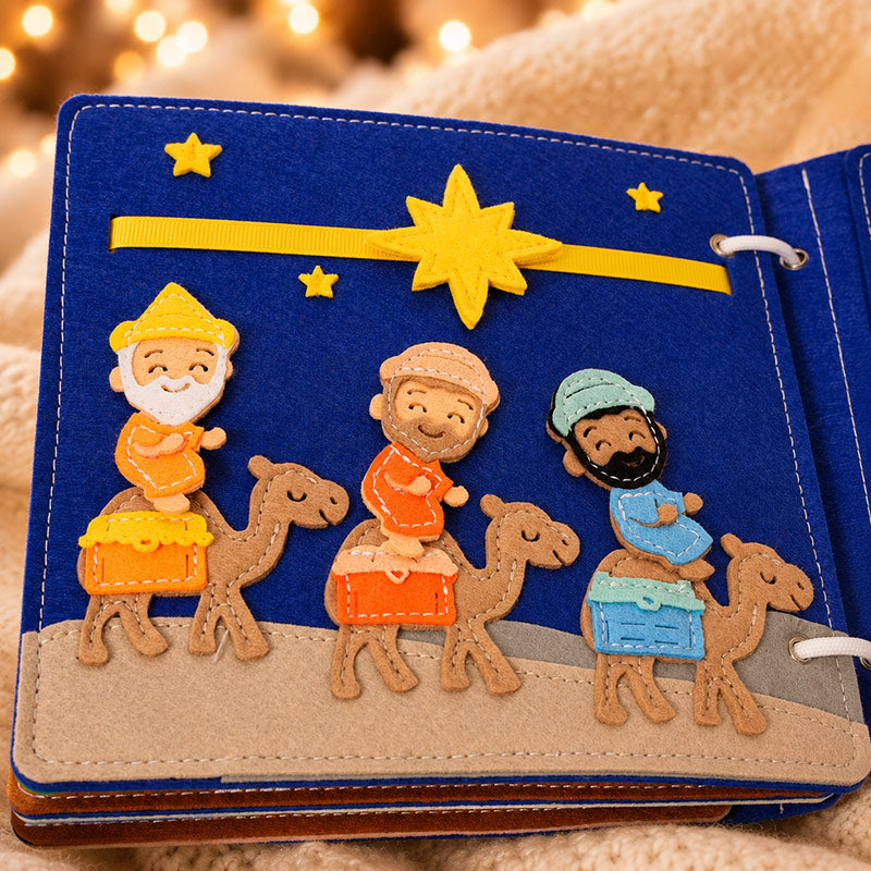 Montessori Nativity Scene Soft Book