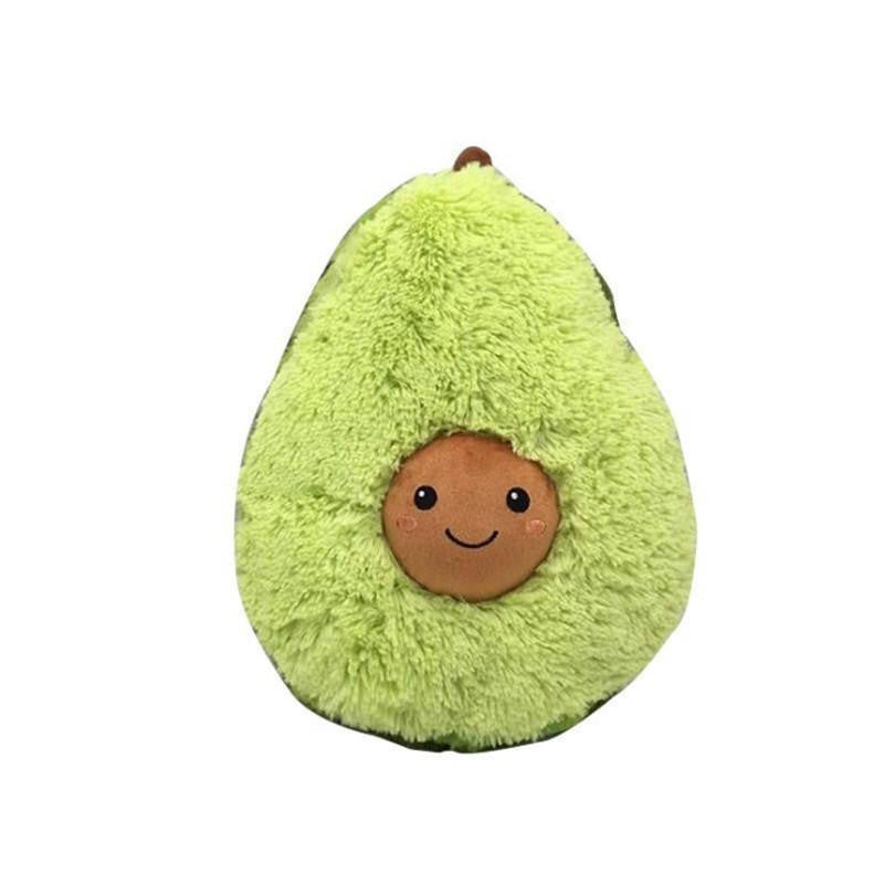 Avocado Plush Toy with Smiling Face and Fluffy Texture - view 4