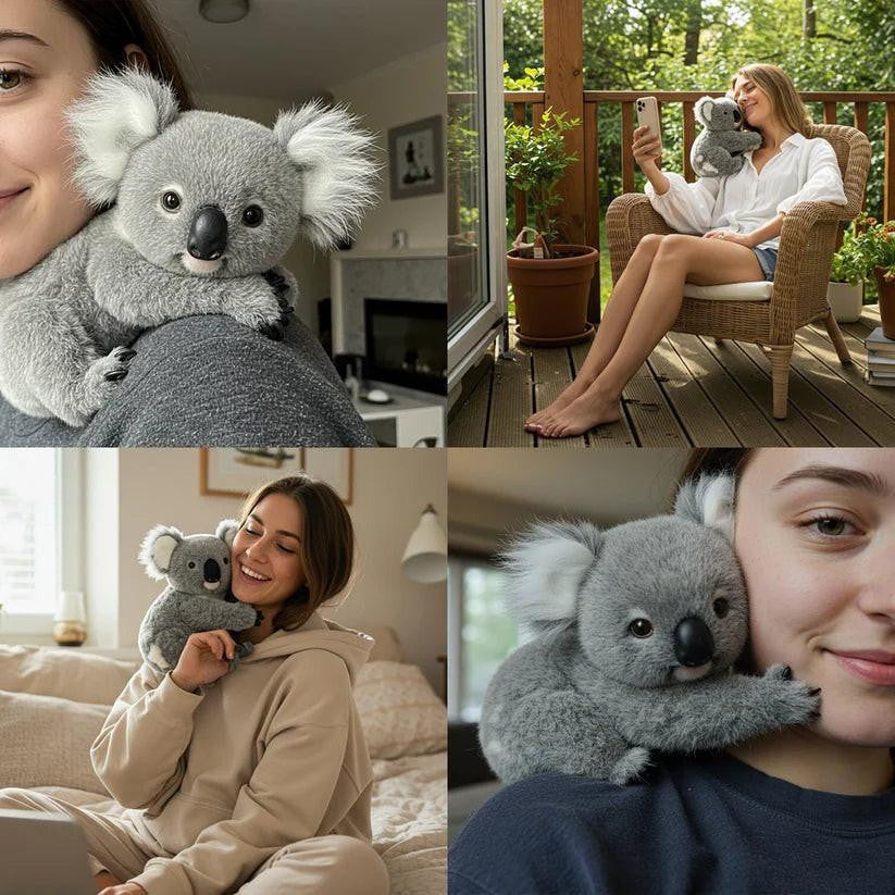 Weighted Koala Plush with Soft Fur and Calming Design - view 3