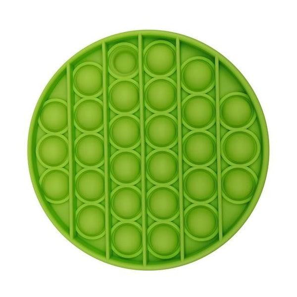 Pop It Strategy Game with Sensory Bubble Popping, Green