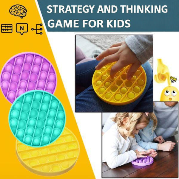 Pop It Strategy Game with Sensory Bubble Popping - view 3