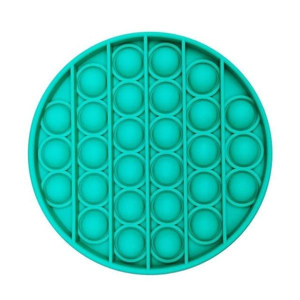 Pop It Strategy Game with Sensory Bubble Popping, Turquoise