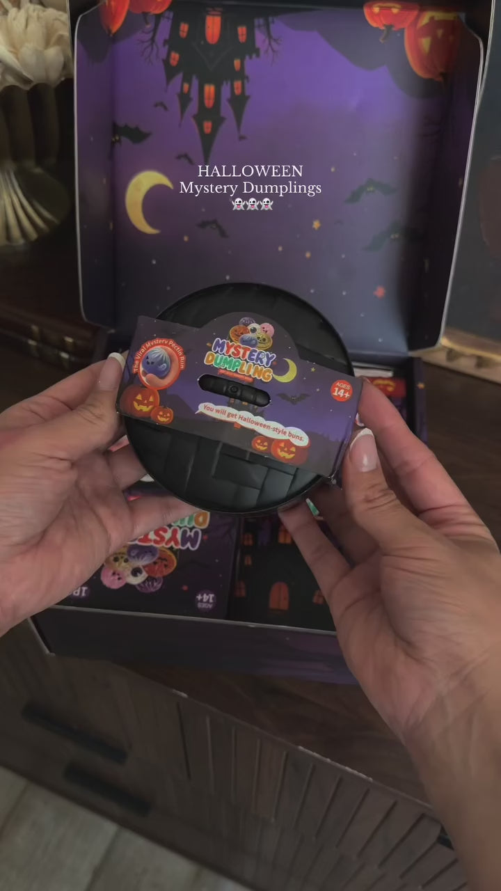 video unboxing squish halloween