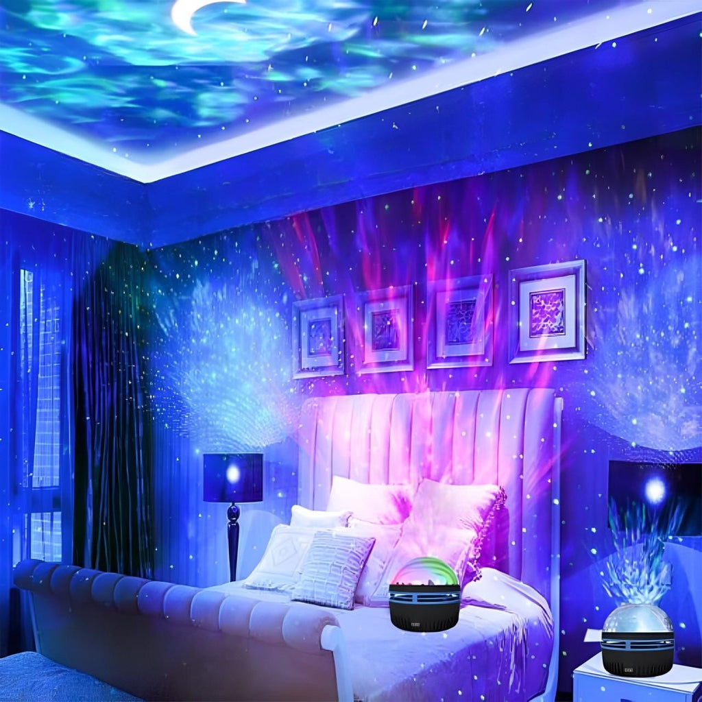 Aurora Projector Light with Ocean Wave Effects and Remote - view 2