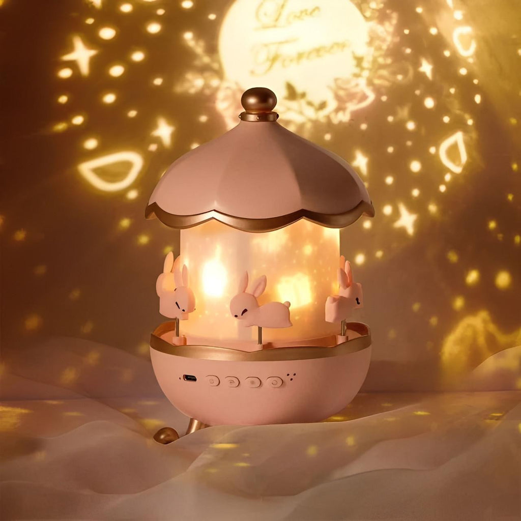 Carousel Night Light Projector with 12 Rotating Scenes - view 10