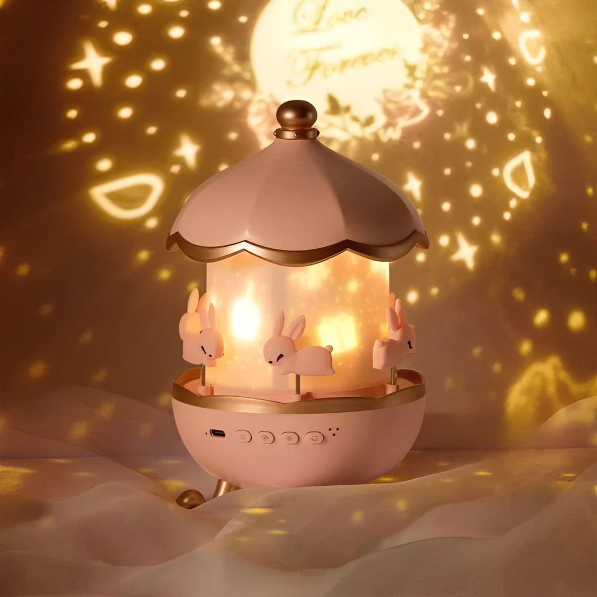 Carousel Night Light Projector with 12 Rotating Scenes - view 10