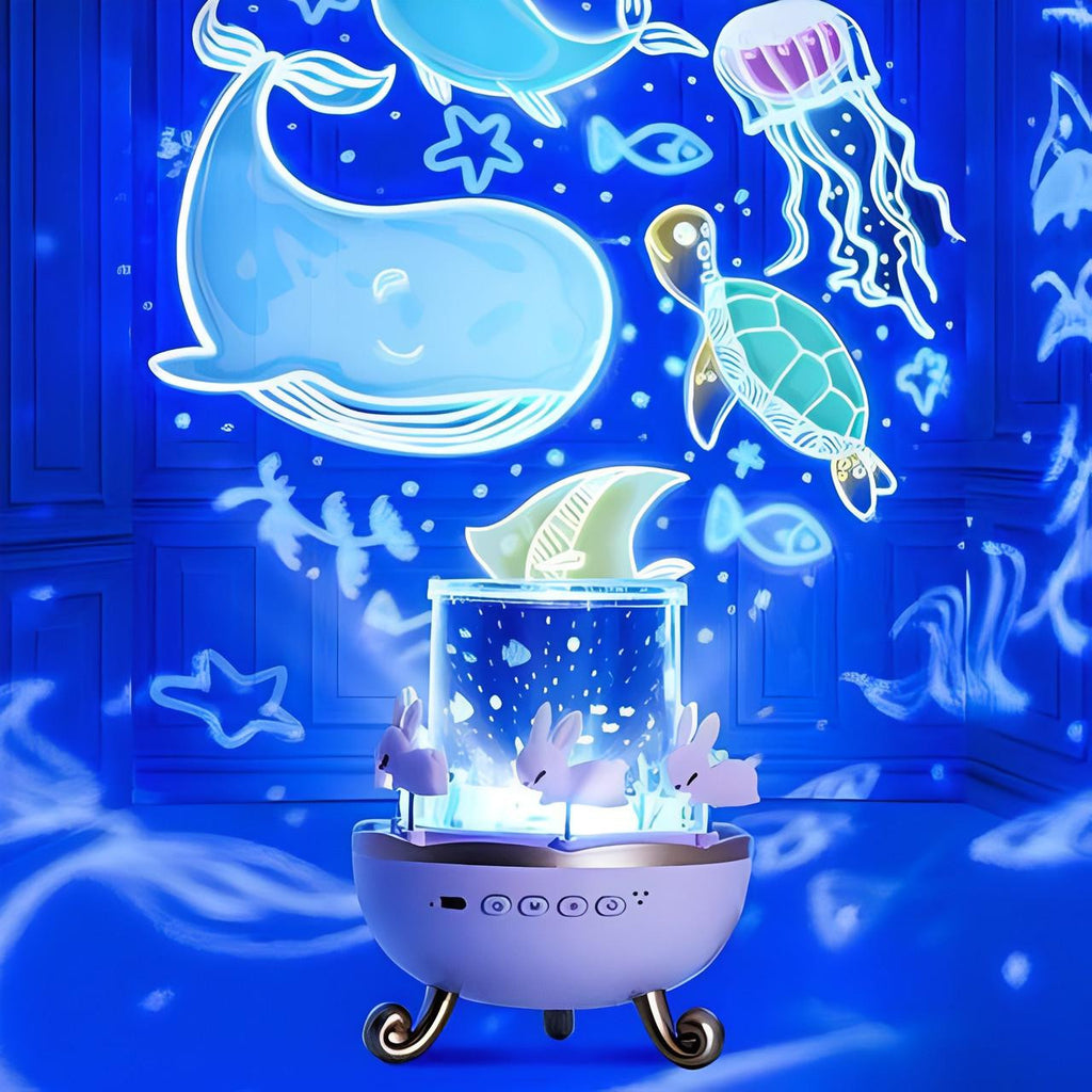 Carousel Night Light Projector with 12 Rotating Scenes - view 6