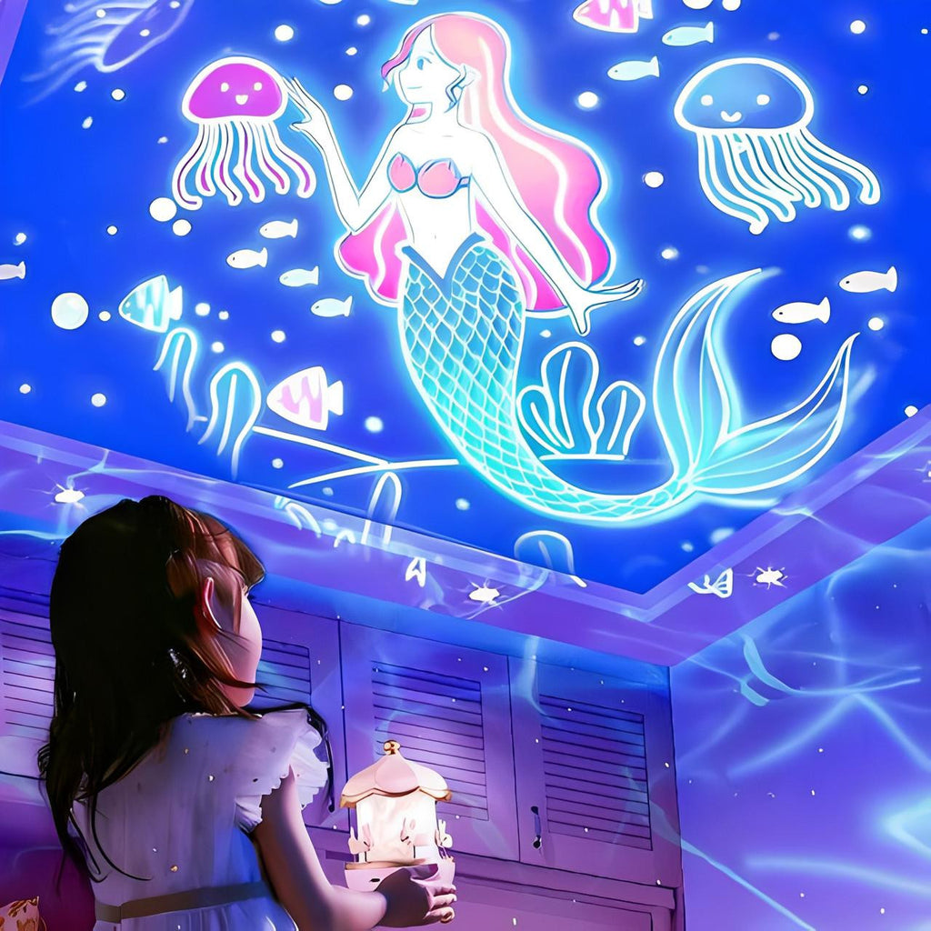 Carousel Night Light Projector with 12 Rotating Scenes - view 4